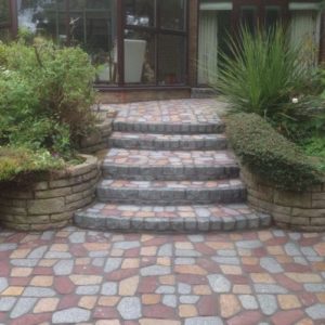 garden patio block paved in southampton